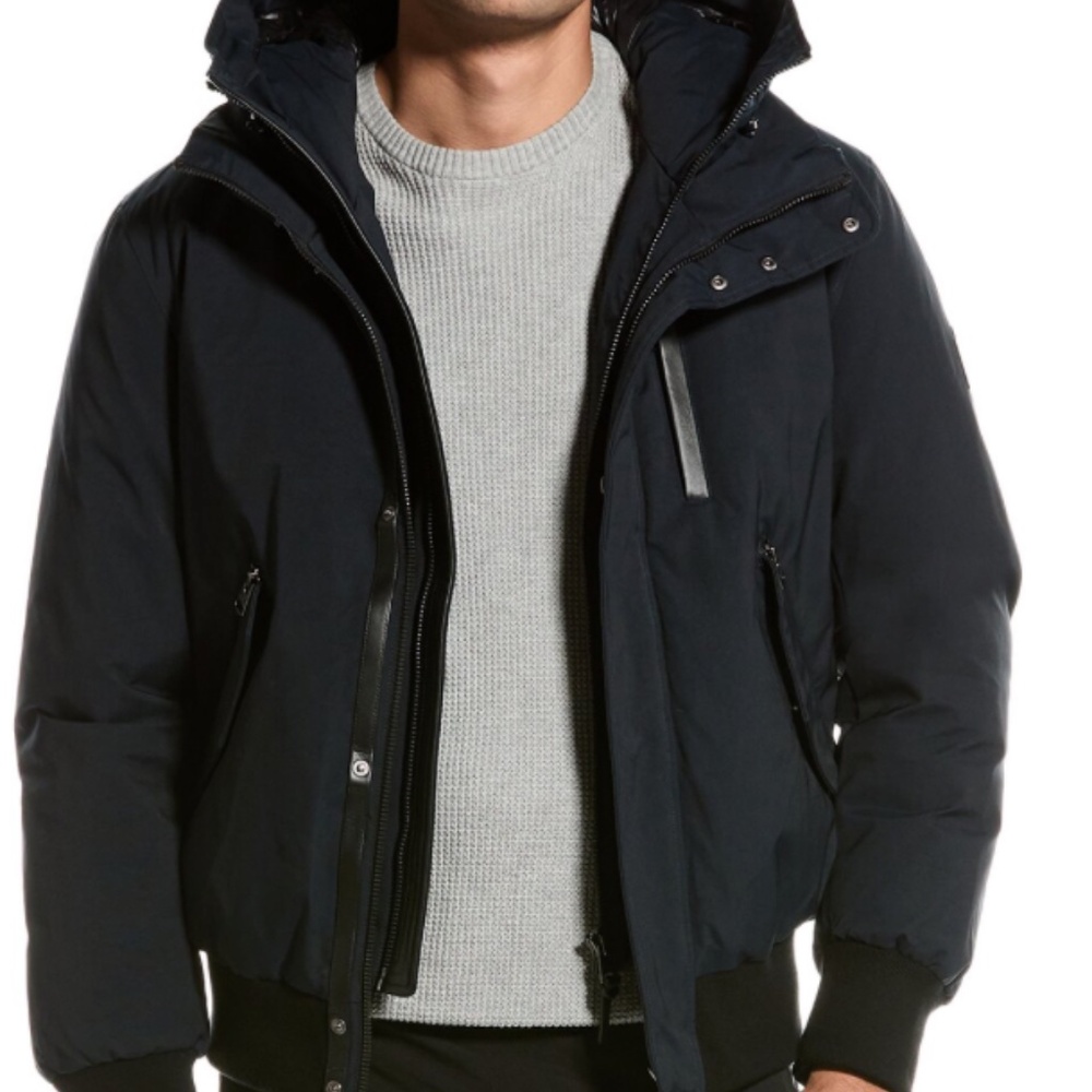 Mackage Dixon NFR Leather Trim Jacket